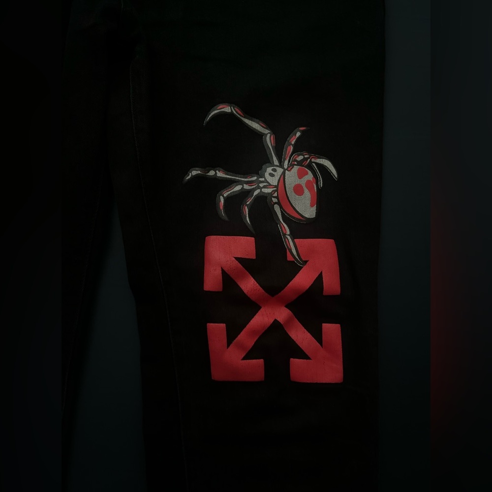 OFF WHITE Spider jeans LIMITED EDITION! - Picture 3 of 11